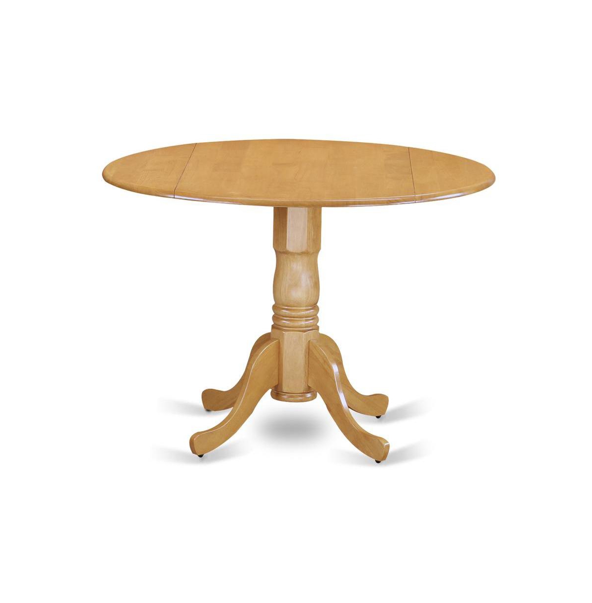 East West Furniture Dining Room Set Oak