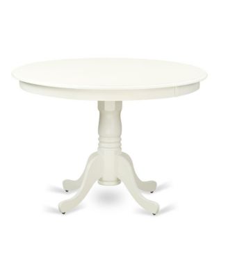 5-Piece Round Table and Wooden Chair Set for Dining Room or Kitchen