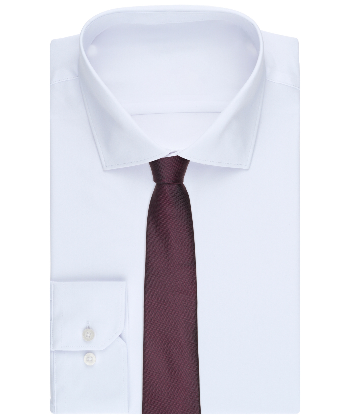 Michael Kors Men's Cobb Solid Classic Tie In Burgundy