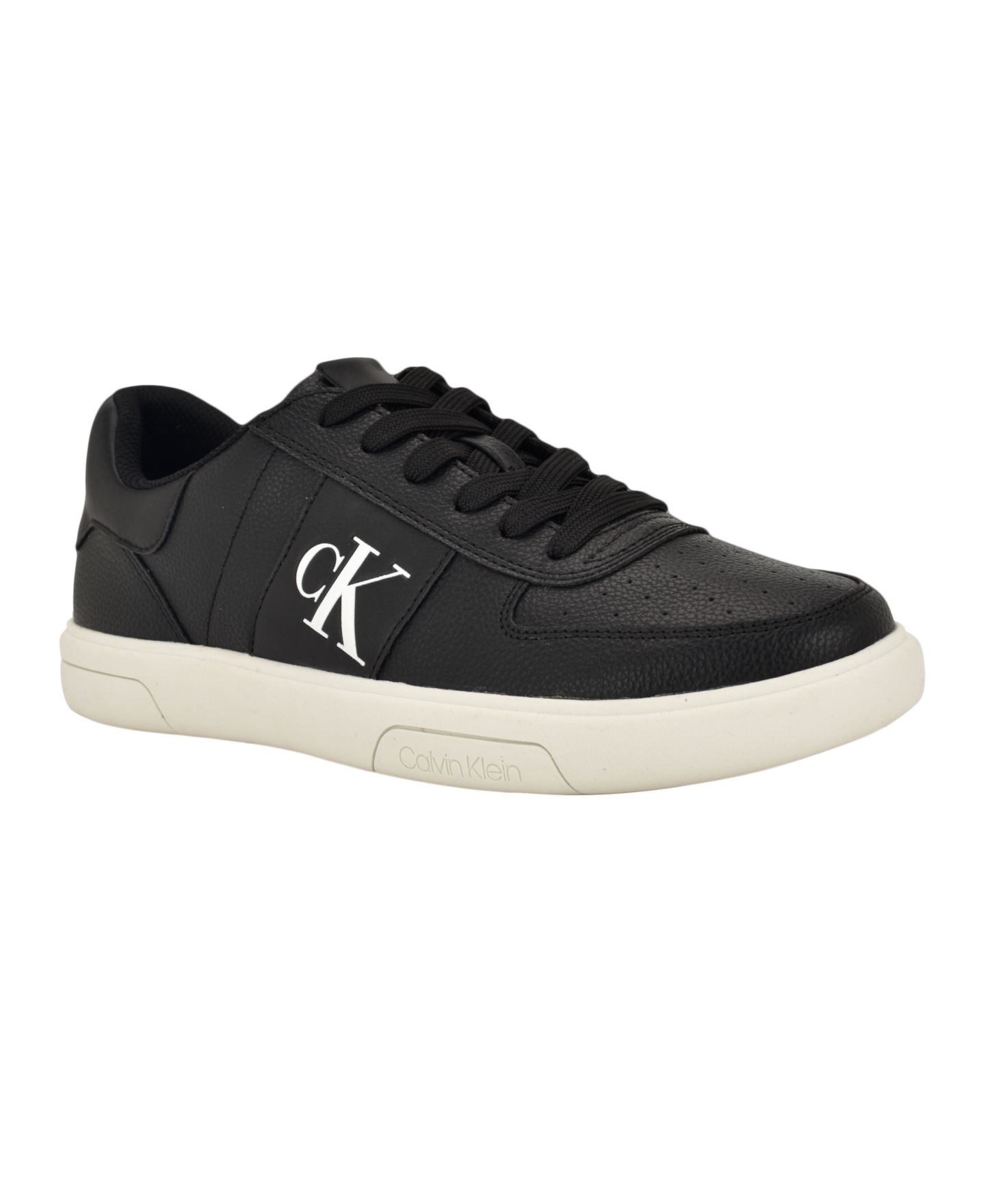 Мужские кроссовки Calvin Klein Gliano Round Toe Casual, цвет: Чёрный — фото 1