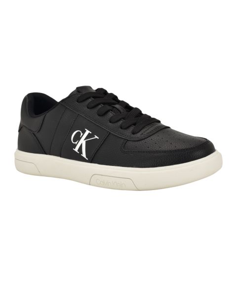 Мужские кроссовки Calvin Klein Gliano Round Toe Casual, цвет: Чёрный