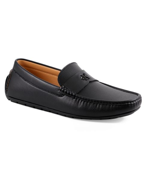 Мужские туфли Calvin Klein Follman Slip-On Casual, цвет: Чёрный