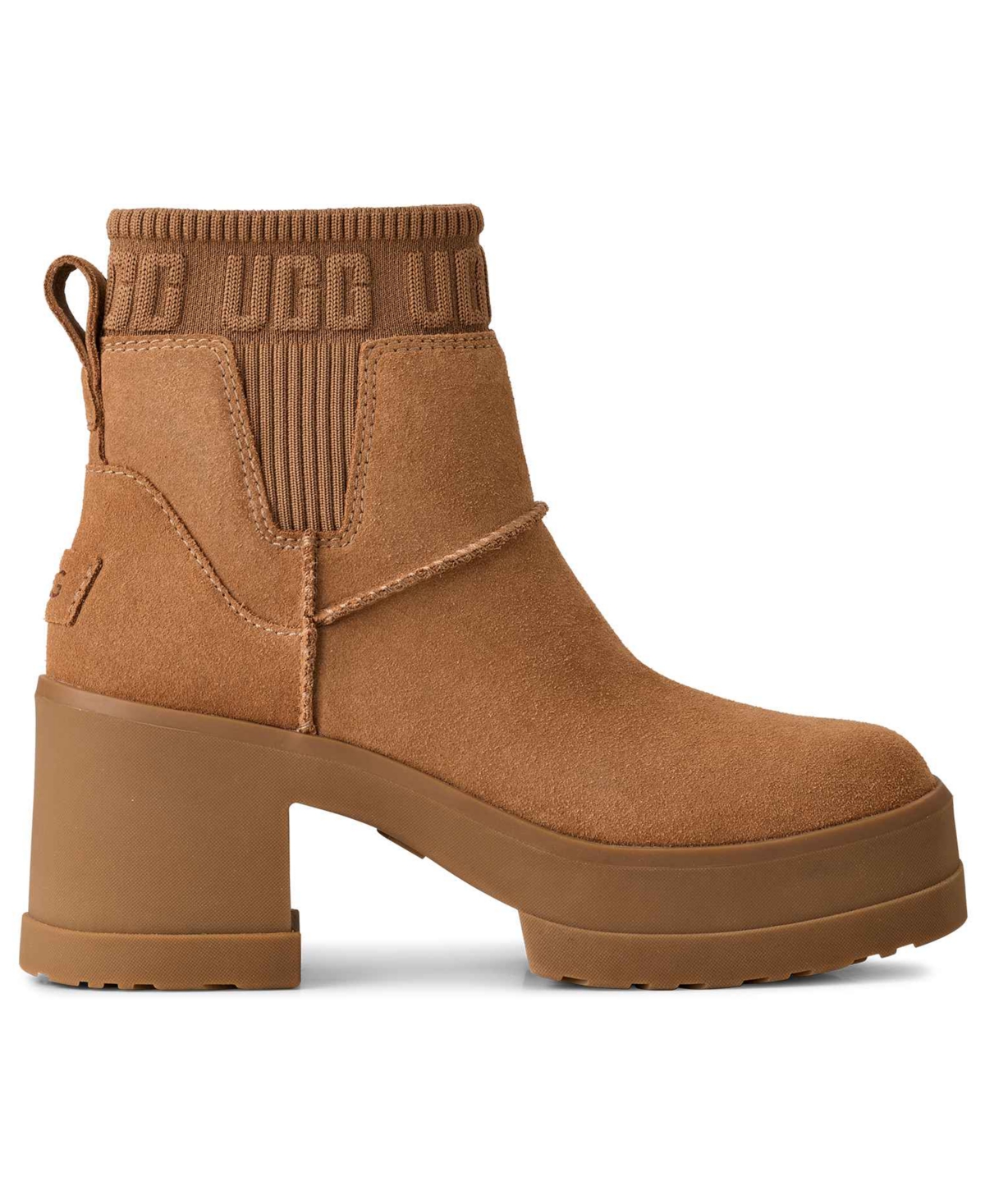Ugg Women's Moxy Block Heel Chelsea Boots In Brown