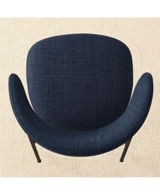 3-Piece durable MDF 35" Round Dining Table Set with 2 Stylish Chairs Cozy Dining set