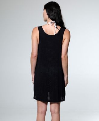 Women's Sleeveless Ring Tank Coverup Dress