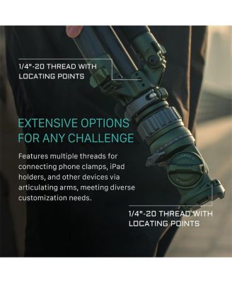  Travel Video Fluid Head with 3-Stage Carbon Fiber Tripod Legs