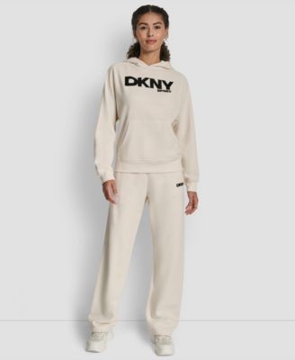 Women's Flock Logo Kanga Pocket Pull-On Hoodie