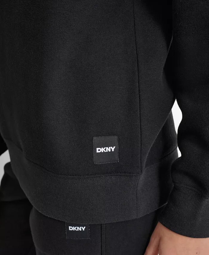 Women's Tonal Logo Patch Crewneck Sweatshirt - thumbnail 8