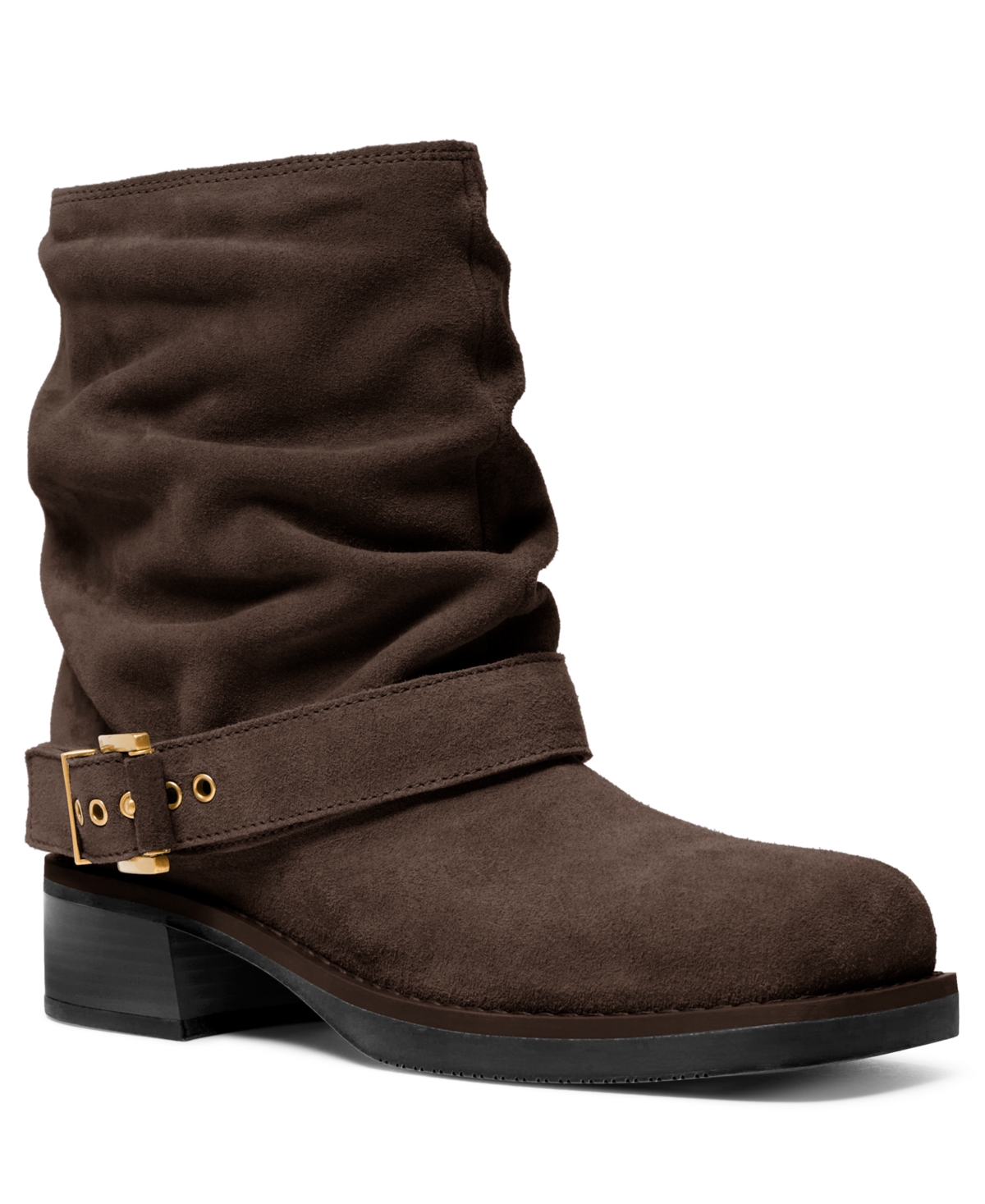 Michael Kors Colby Suede Ankle Boot In Multi