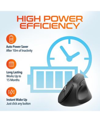 2.4G Connection (DMERGS12P-WB),12P Vertical Wireless Mouse