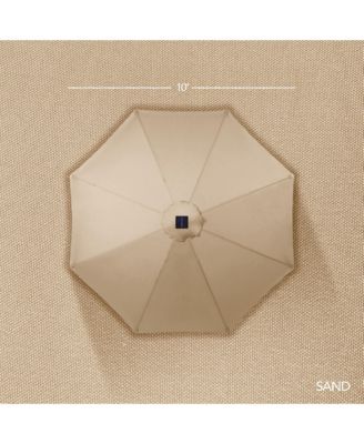 10ft 360° Rotating Cantilever Offset Hanging Patio Umbrella