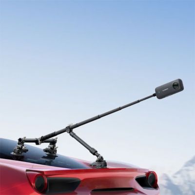 Triple Suction Cup Car Mount, Standard Version, Black