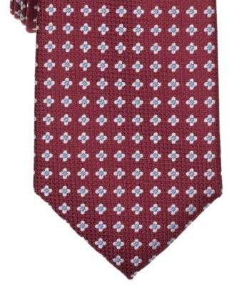 Men's Ascot Neat Pattern Tie, Macy's Exclusive
