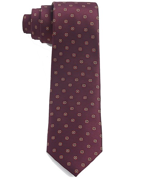 Мужской галстук Tom Baine Pin Dot Classic Tie, цвет: Красный