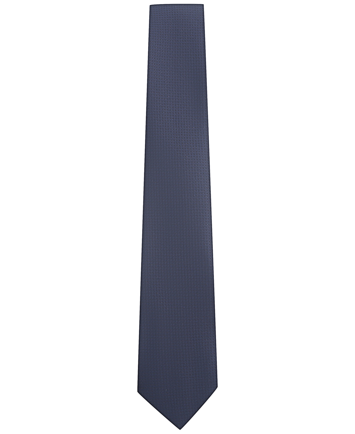 Tom Baine Men's Classic Micro Grid Tie In Blue