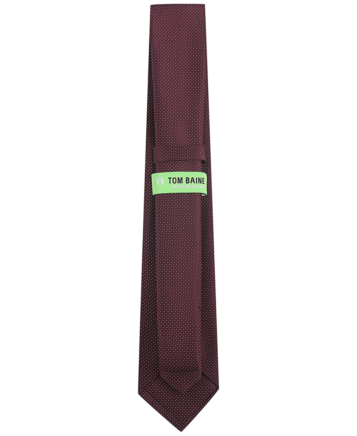 Tom Baine Men's Polka Dot Classic Tie In Red