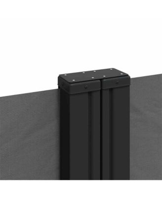 Retractable Side Awning Anthracite