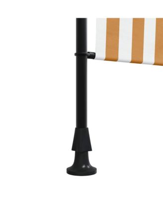 Outdoor Roller Blind Orange, White, Anthracite