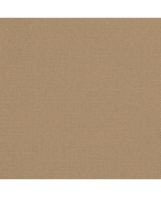 Garden Parasol Brown Polyester Large Collapsible Garden Parasol