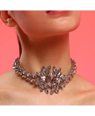 Women's Marquise Statement Necklace