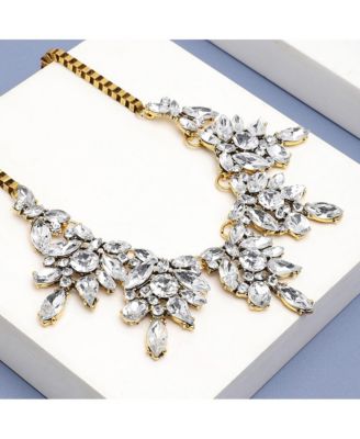 Chunky Crystal Statement Necklace