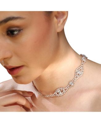 Women's Bling Eye Statement Necklace