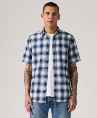 Men's Classic 1 Pocket Short Sleeve Regular Fit Shirt