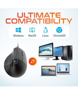 S38 Wired Ergonomic Mouse