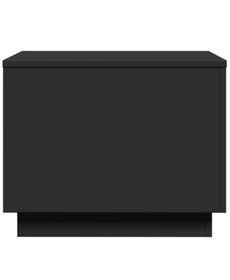 Coffee Table Black Engineered wood 19.7 in x 19.7 in x 15.7 in