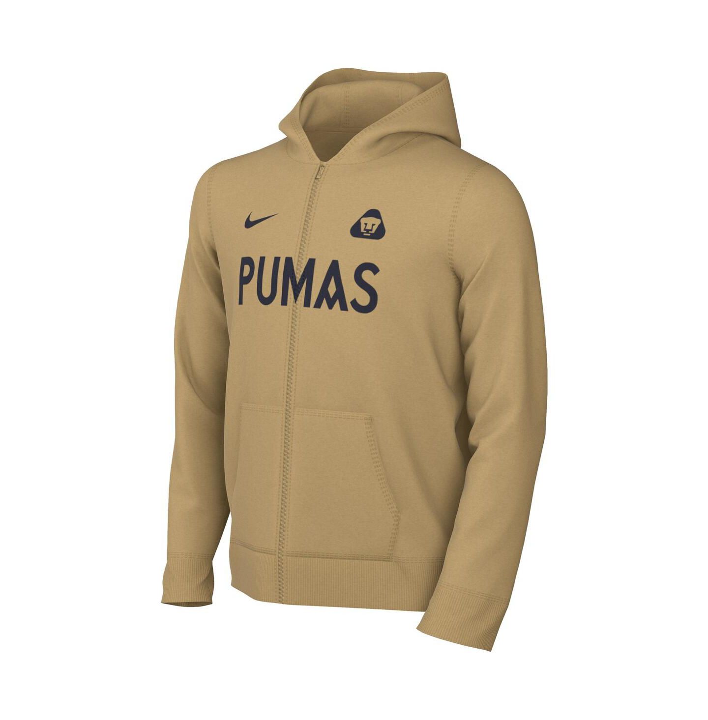 Детская куртка Nike Gold Pumas 2025/26 Club Full-Zip — фото 2