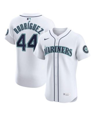 Nike - Men's Julio Rodriguez White Seattle Mariners Home Elite Jersey