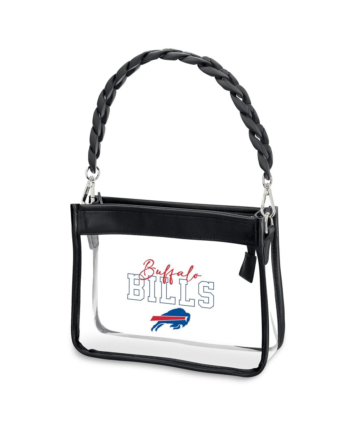 Wear By Erin Andrews Buffalo Bills Plastic Chain Mini Crossbody In Black