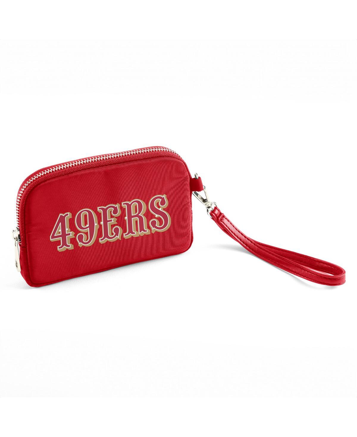 Wear By Erin Andrews San Francisco 49ers Clear Stadium Baby Bag In Transparent