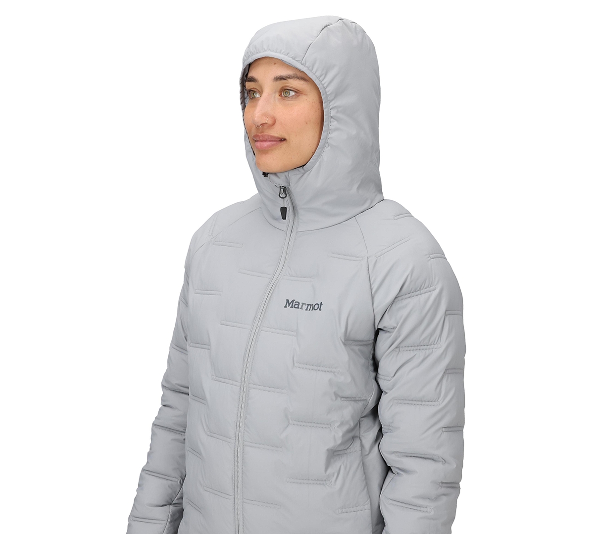 Marmot Women's Warmcube Active Featherless Novus Insulated Jacket In Gray