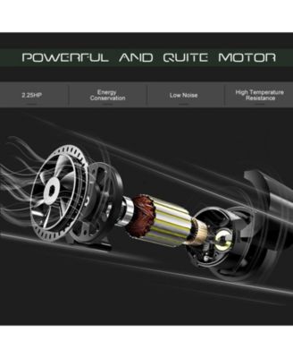 2.25HP 2 in 1 Folding Treadmill with APP Speaker Remote Control-Green