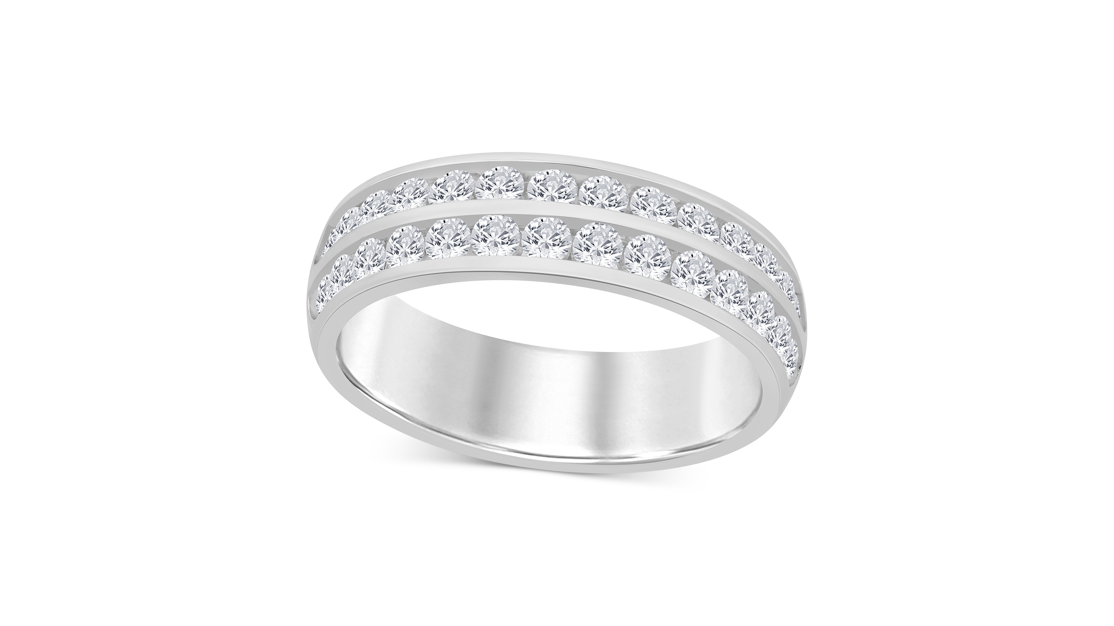 Macy's Lab Grown Diamond Ring (1 ct. t.w.) 14K White or Yellow Gold