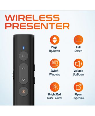 LP21 Wireless Presenter Remote, Laser Pointer (DLP21)