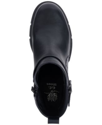 Women's Dawn Lug Sole Block Heel Booties