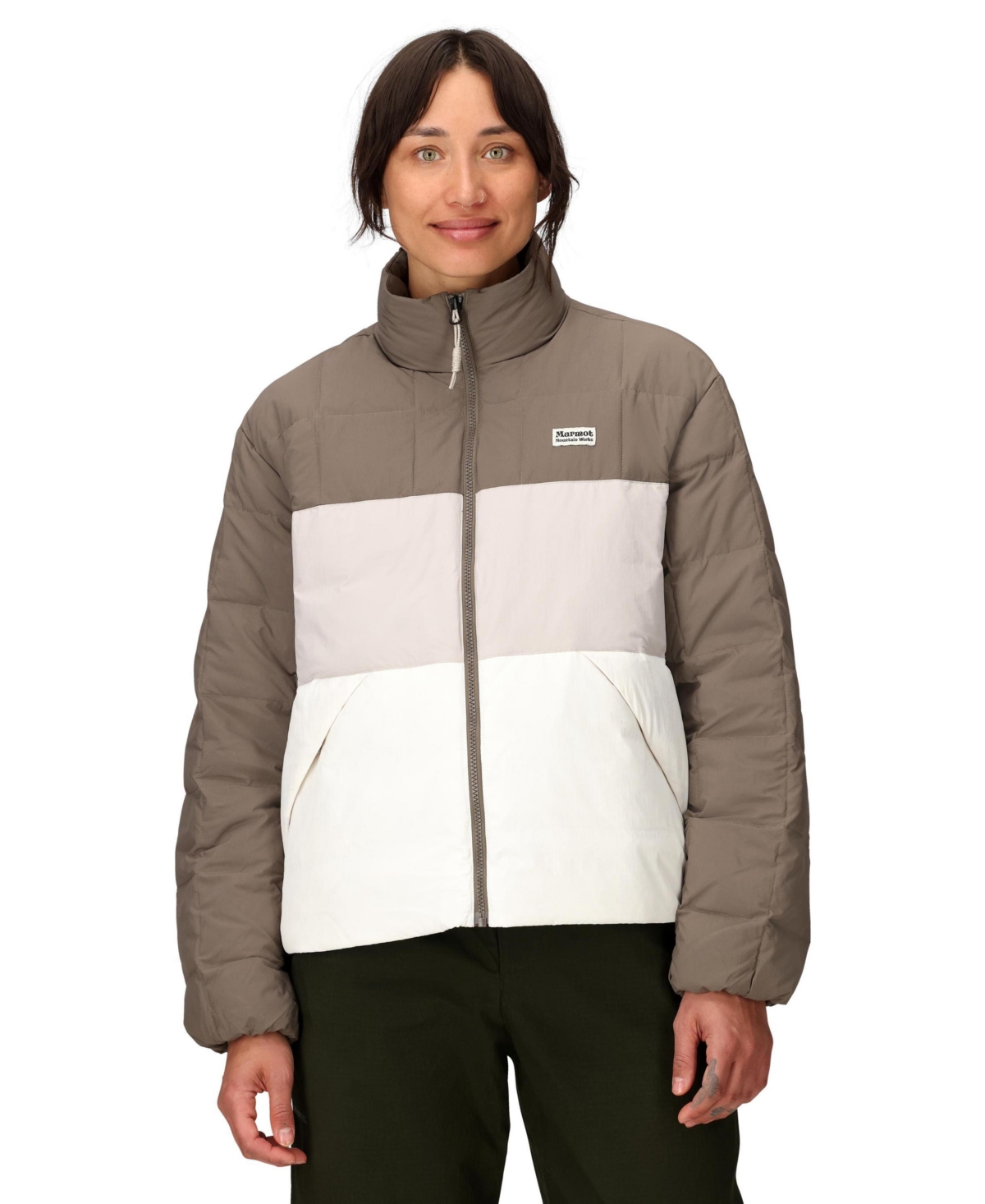 Marmot Women's Ares Colorblocked Down Jacket