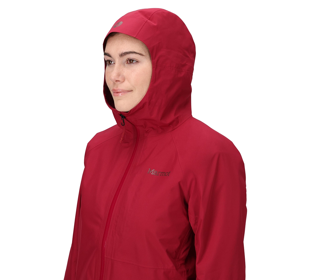 Marmot Women's Waypoint Gore-tex Hooded Collar Jackets In Red