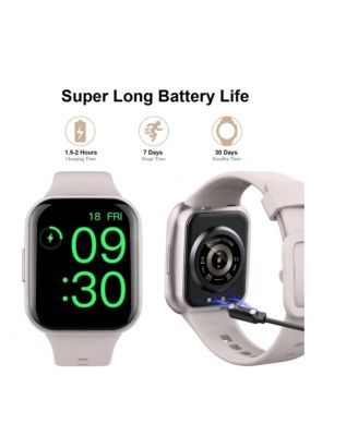 Smart Watch, 2024 Fitness Tracker Watch For Men Women, 1.69'' Touch Smartwatch Fitness Watch With Heart Rate Monitor/Pedometer/Sleep Monitor, 25 Sports Waterproof Activity Tracker