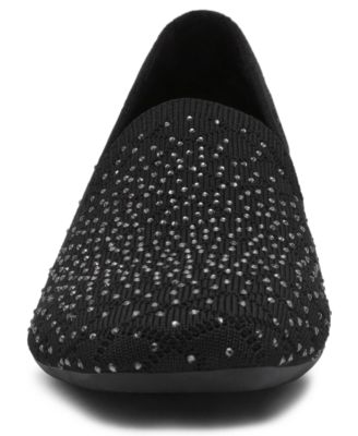 Anne Klein Women's Wendell-C Rhinestone Wedge Loafers