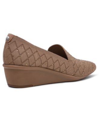 Women's Wendell-C Rhinestone Wedge Loafers