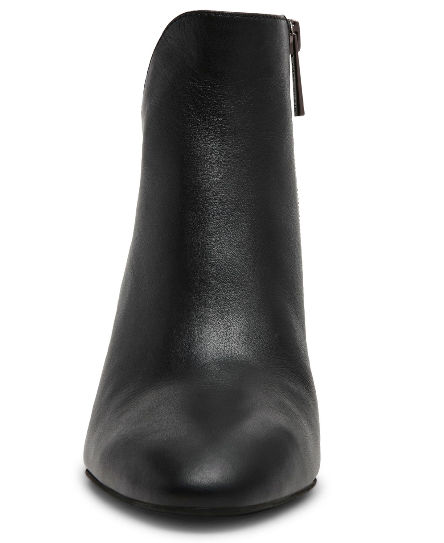 Женские ботинки Anne Klein Annabelle Ankle Dress Booties, цвет: Чёрный гладкий — фото 6