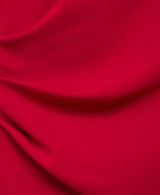 Women's Ruched Midi Dress