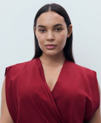 Women's Lyocell Wrap Dress