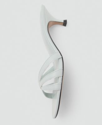 Women's Strappy Kitten Heel Sandals