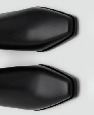 Women's Leather Heeled Boots