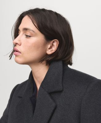 Women's Double-Breasted Wool Coat