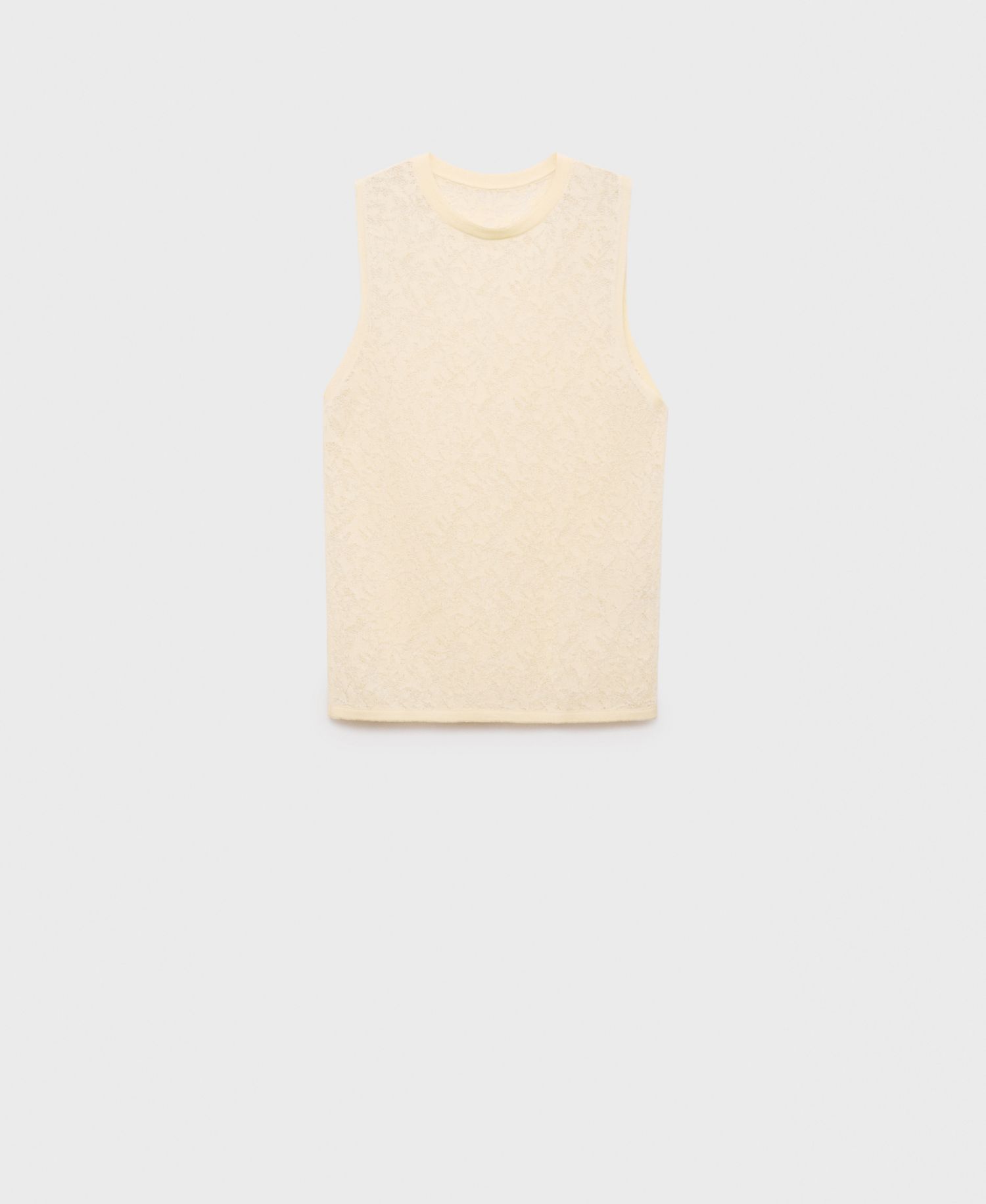 Women's Openwork Knit Top